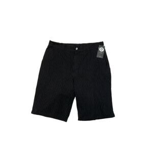 Dickies Men’s Black/White Striped Shorts